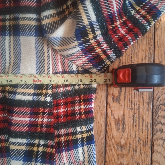 J. Crew Going Out Blazer in Snowy Stewart Tartan Holiday Size US 14 - Picture 11 of 12